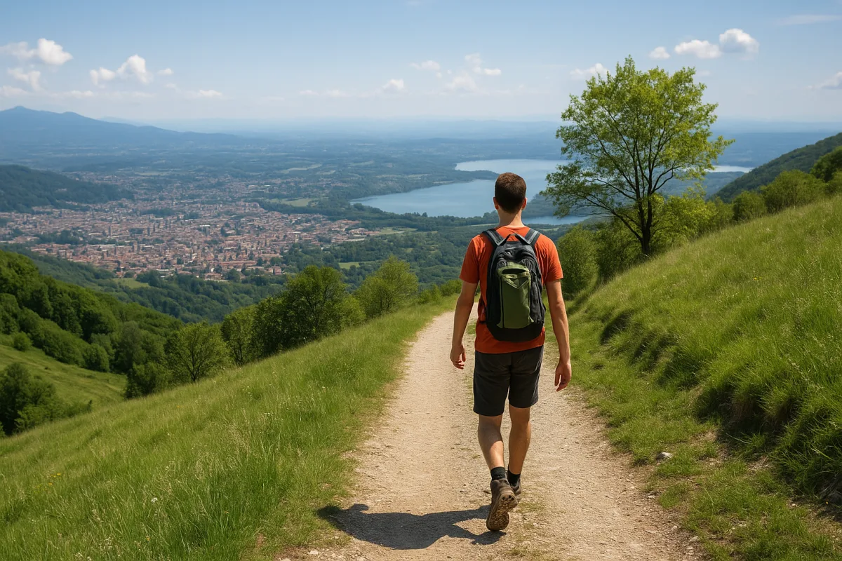 Escursione a piedi sul Monte Maddalena: itinerario facile con vista su città e laghi nascosti