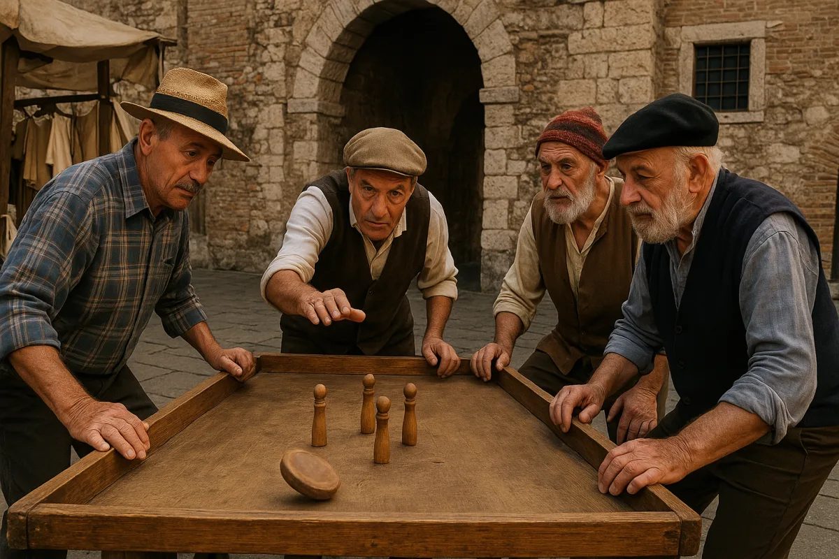 Antichi mercati di Brescia: i giochi tuttora praticati che risalgono al Medioevo
