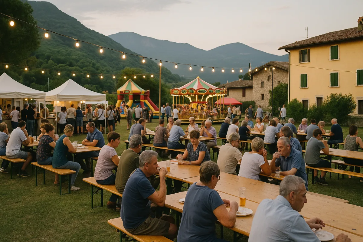 Dove sono le sagre meno affollate attorno a Brescia? La festa autentica senza ressa del weekend