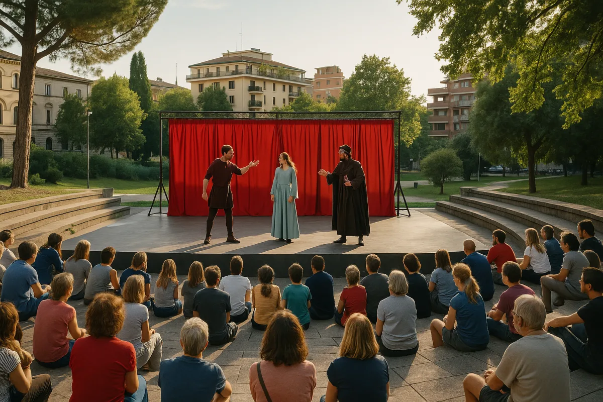 Teatro all’aperto in città e dintorni: come trovare gli spettacoli a ingresso libero