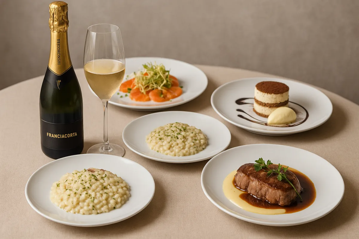 Menù degustazione franciacortino: il costo medio e le portate che valgono davvero la spesa