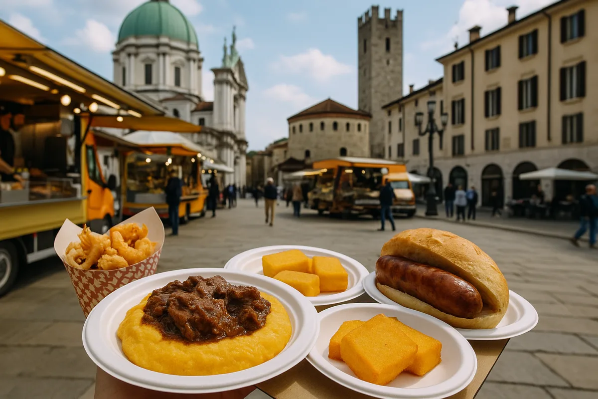 Eventi di street food a Brescia: i piatti tipici da non perdere durante le tappe itineranti