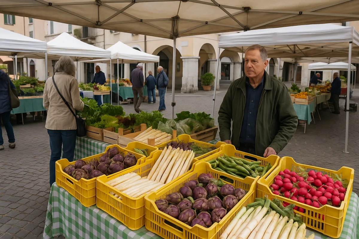 Mercati contadini vicino Brescia: il giorno meno affollato in cui trovare primizie difficili da reperire altrove